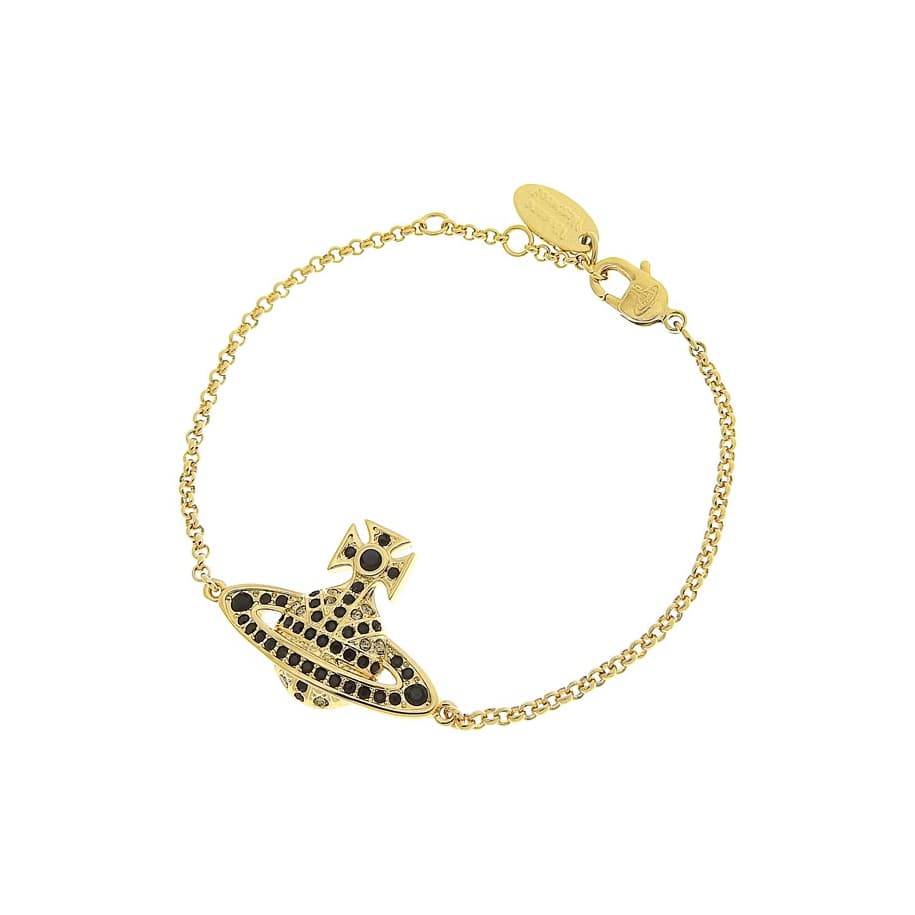 Vivienne Westwood Bracelets Black Diamond/Gold