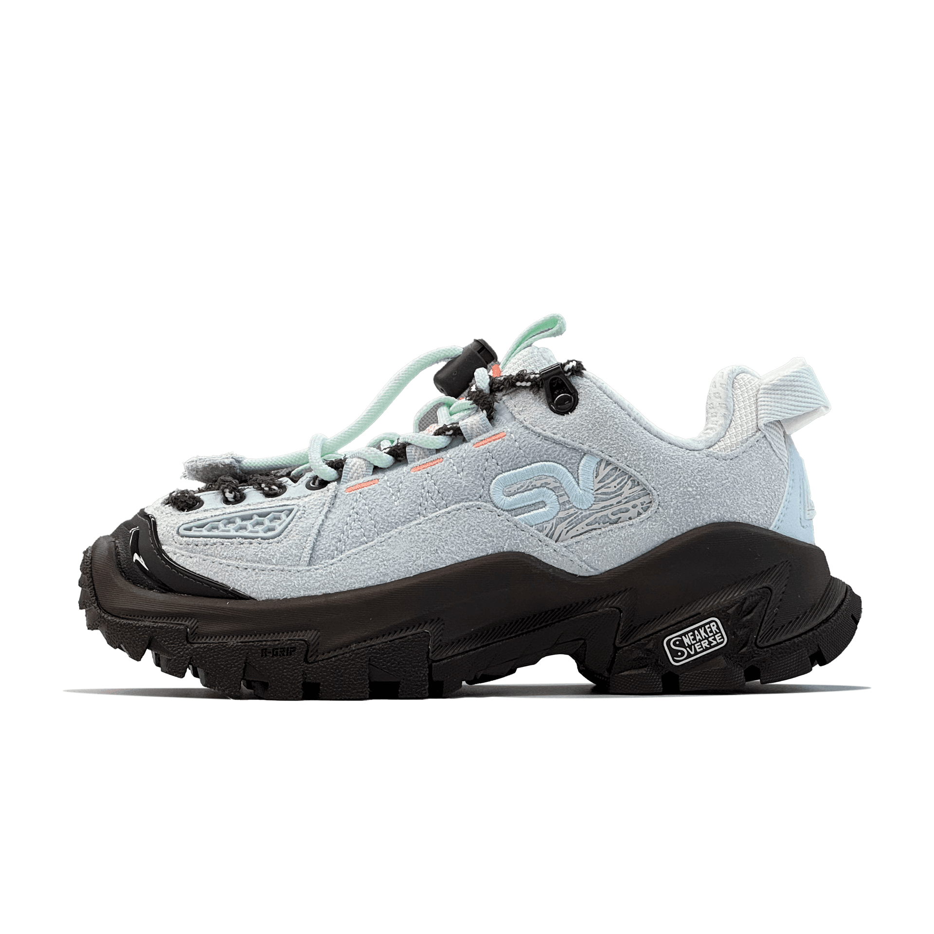 ANTA Lowtop Ice Crystal Green/Charcoal Gray/Cool Green/Fish Belly White/Sand Grain Gray