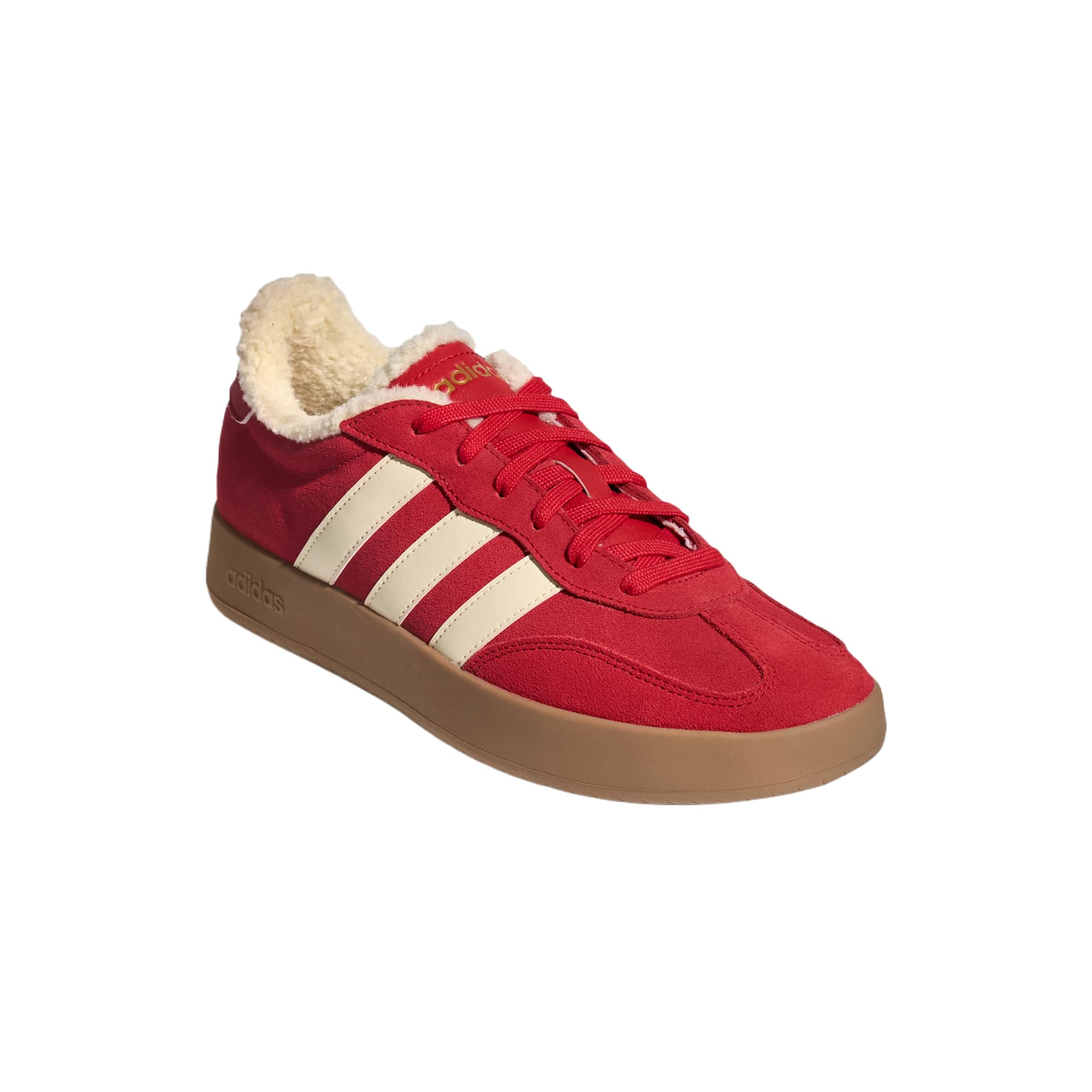 Adidas BARREDA German Army Trainers Lowtop Light Scarlet/Warm Vanilla