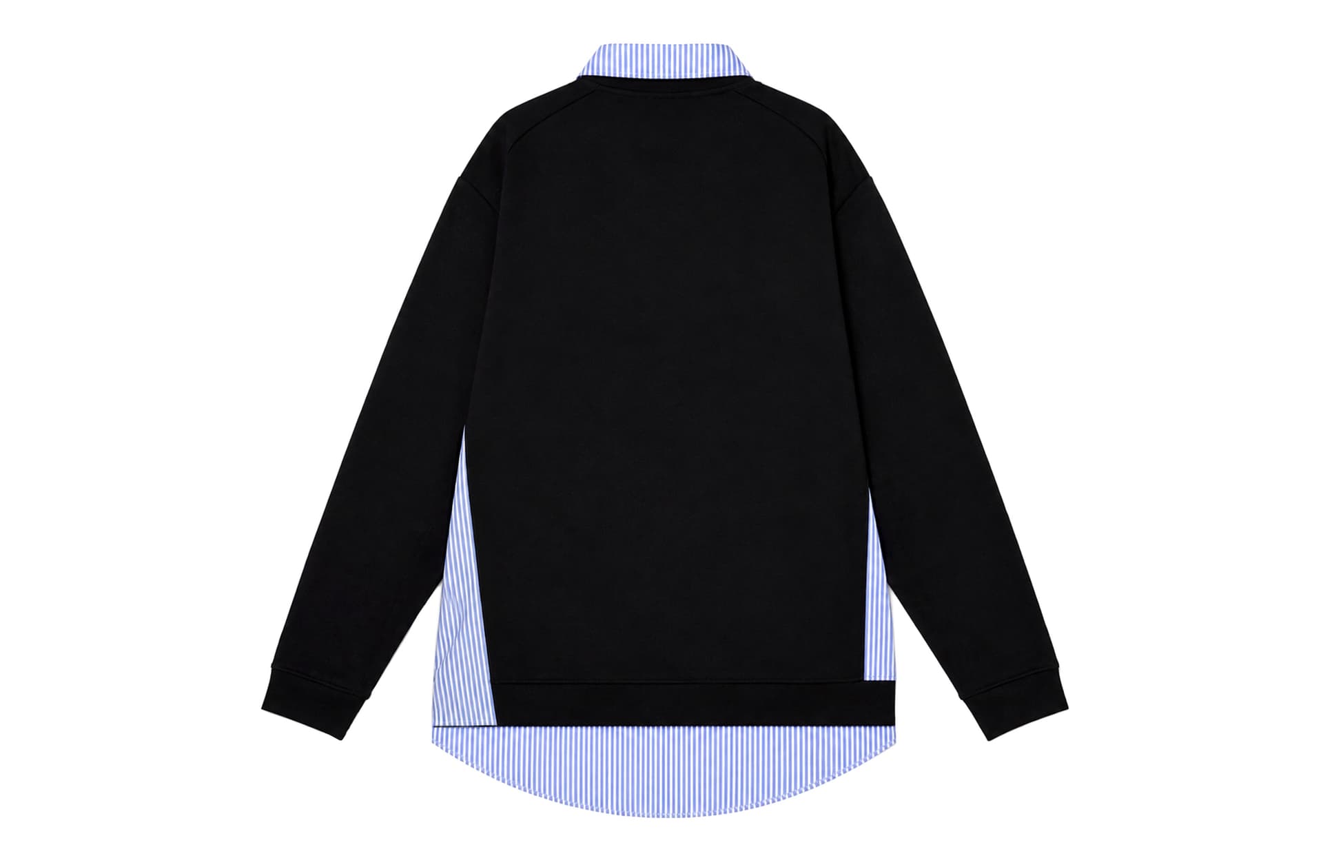 Arcteryx EMBLEM Sweatshirts Morning Light DawnBlack Blue Polo Collar Moderate