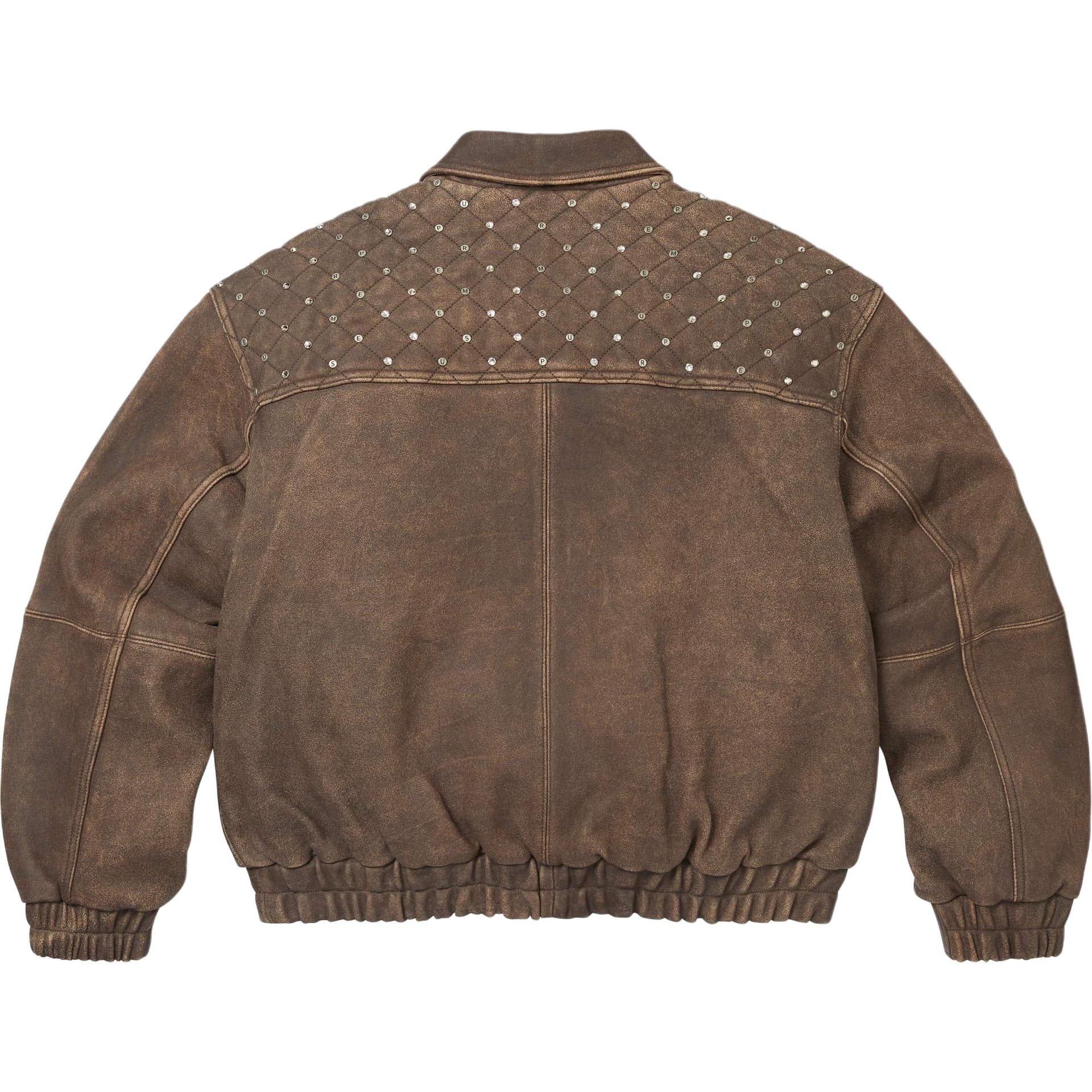 Supreme x Swarovski FW26 WEEK5 Studded Quilted Jacket