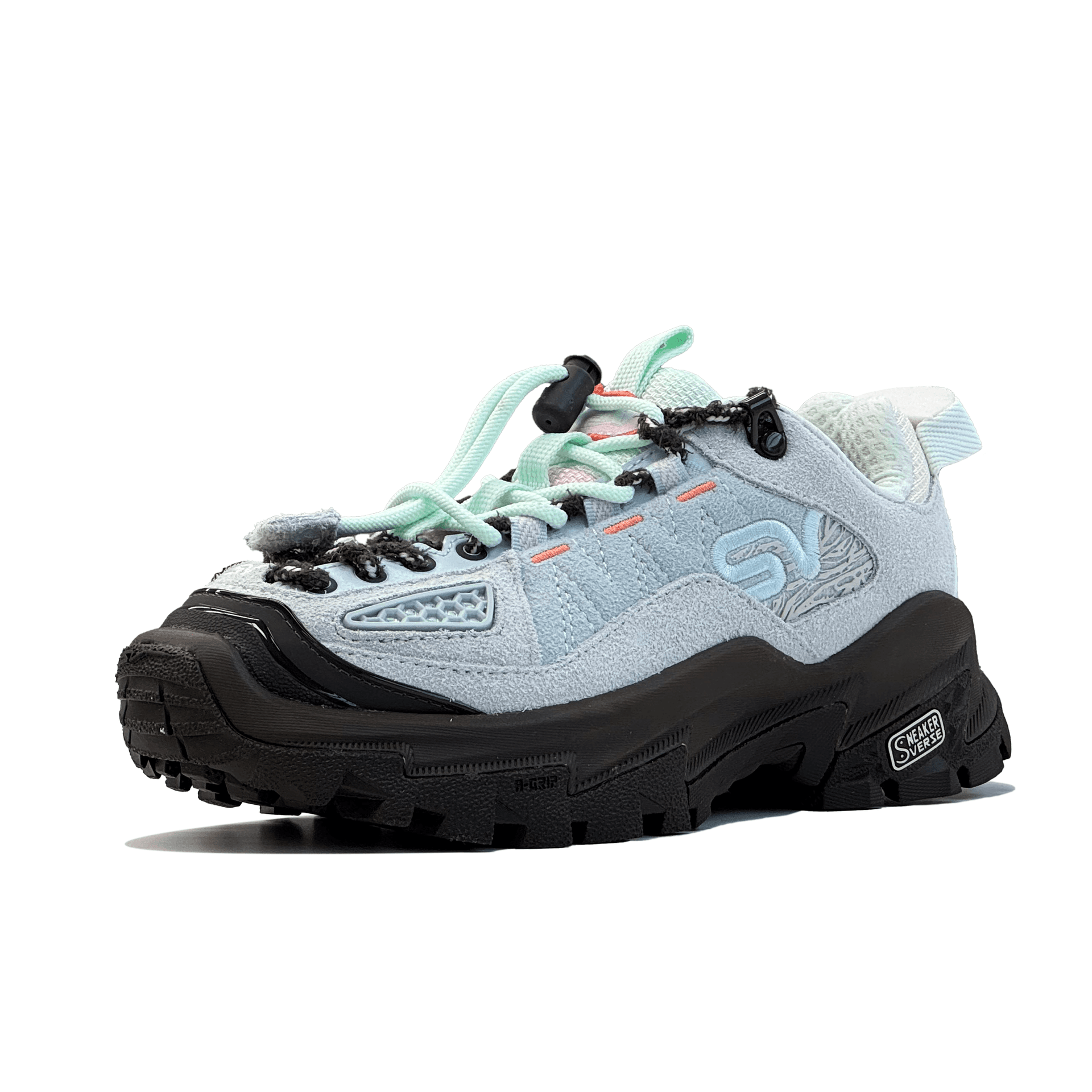 ANTA Lowtop Ice Crystal Green/Charcoal Gray/Cool Green/Fish Belly White/Sand Grain Gray