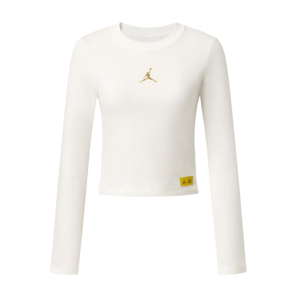 Jordan TShirts Ecru Crew Neck