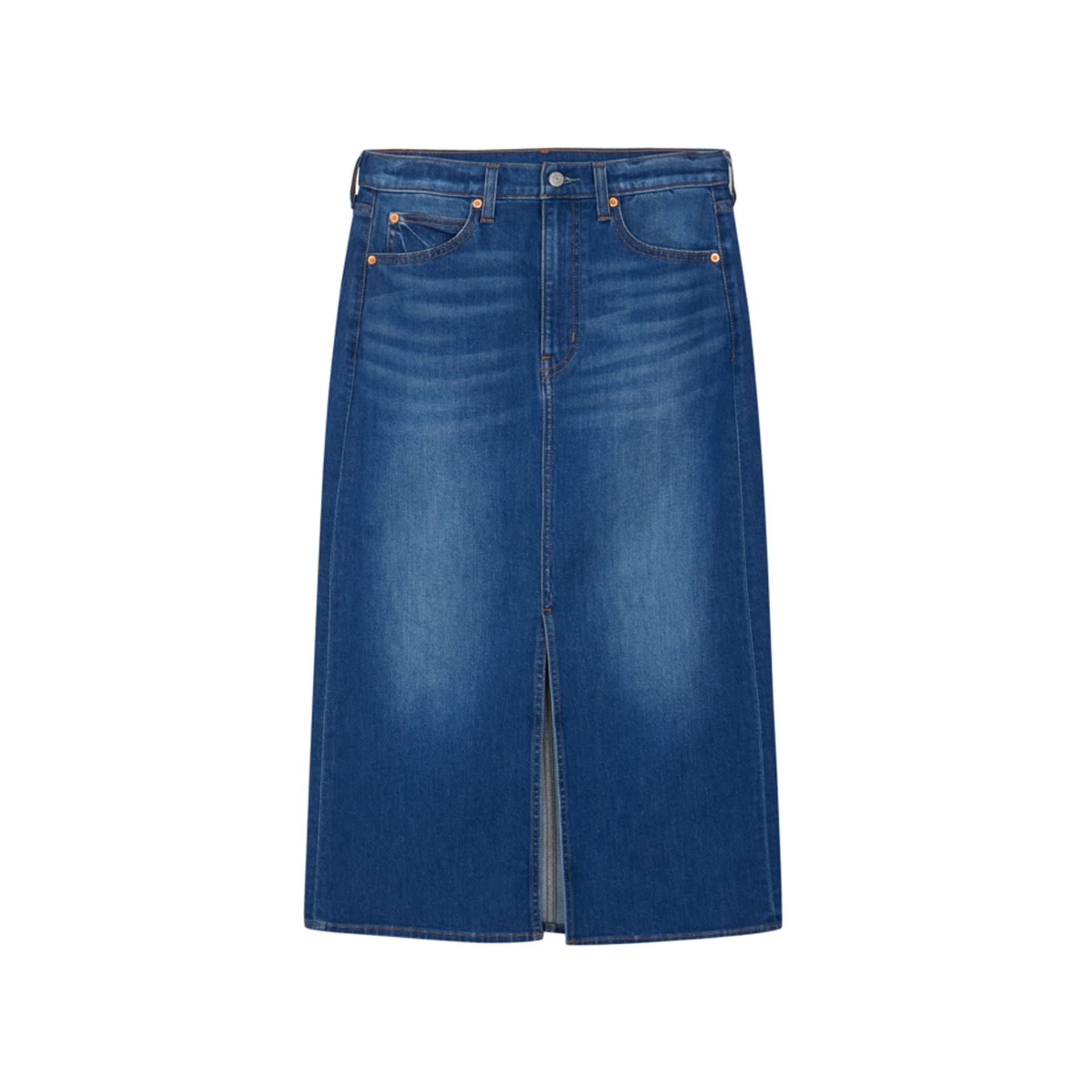 Levi's Long Skirt Blue Blue