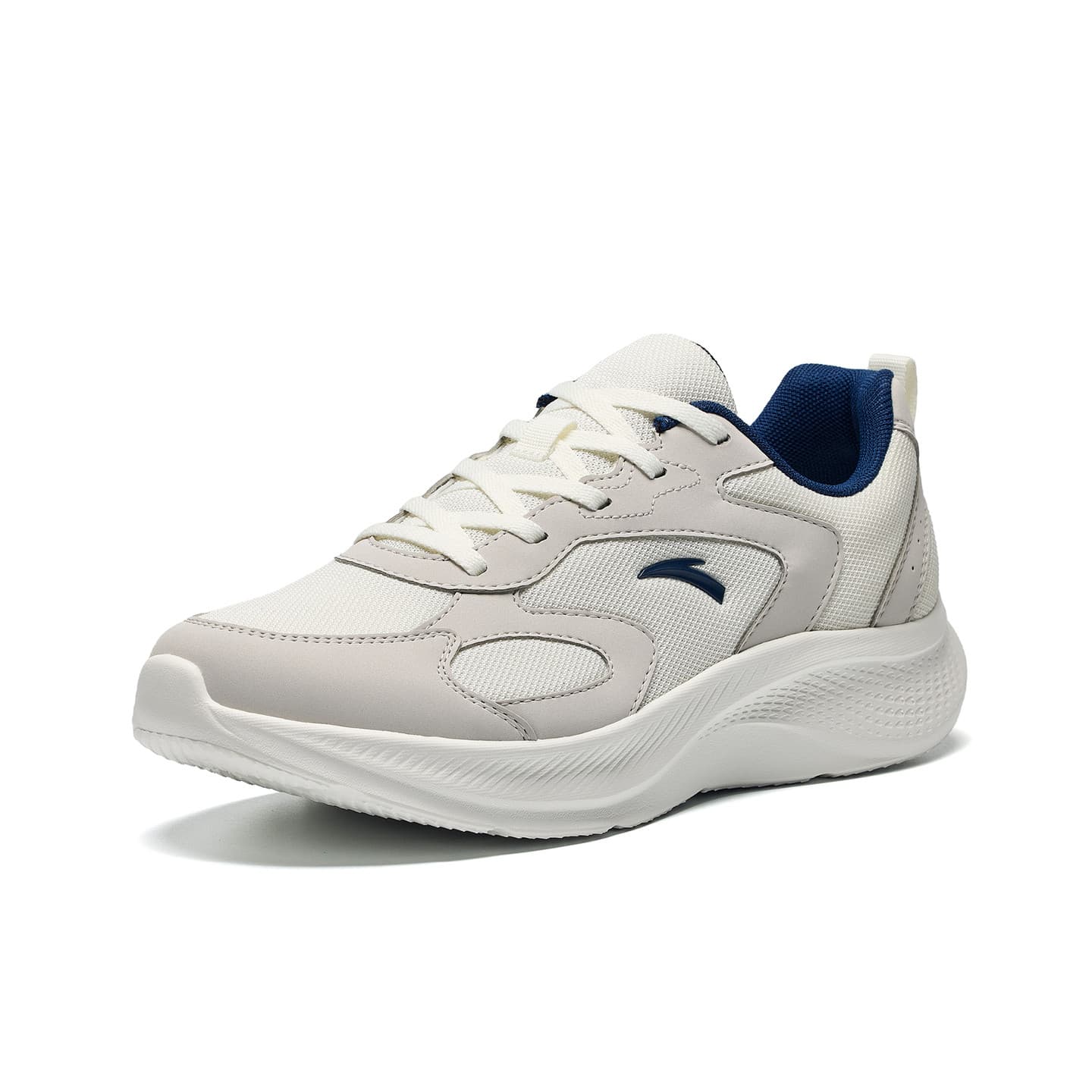 Anta Coverage Lowtop City Commuting Ivory White/Shade 1 Gray