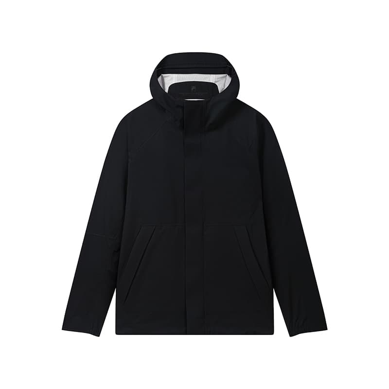 FILA BLUE Puffer Jackets Jet BlackBK Hooded (Nondetachable) Moderate
