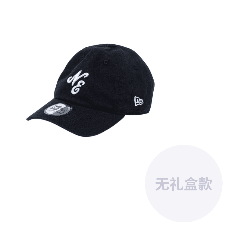 New Era Cotton Fabric Baseball Caps Black
