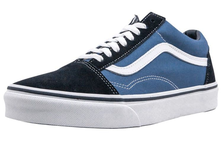 Vans Old Skool Navy AbrasionResistant Lightweight Lowtop Marine Blue