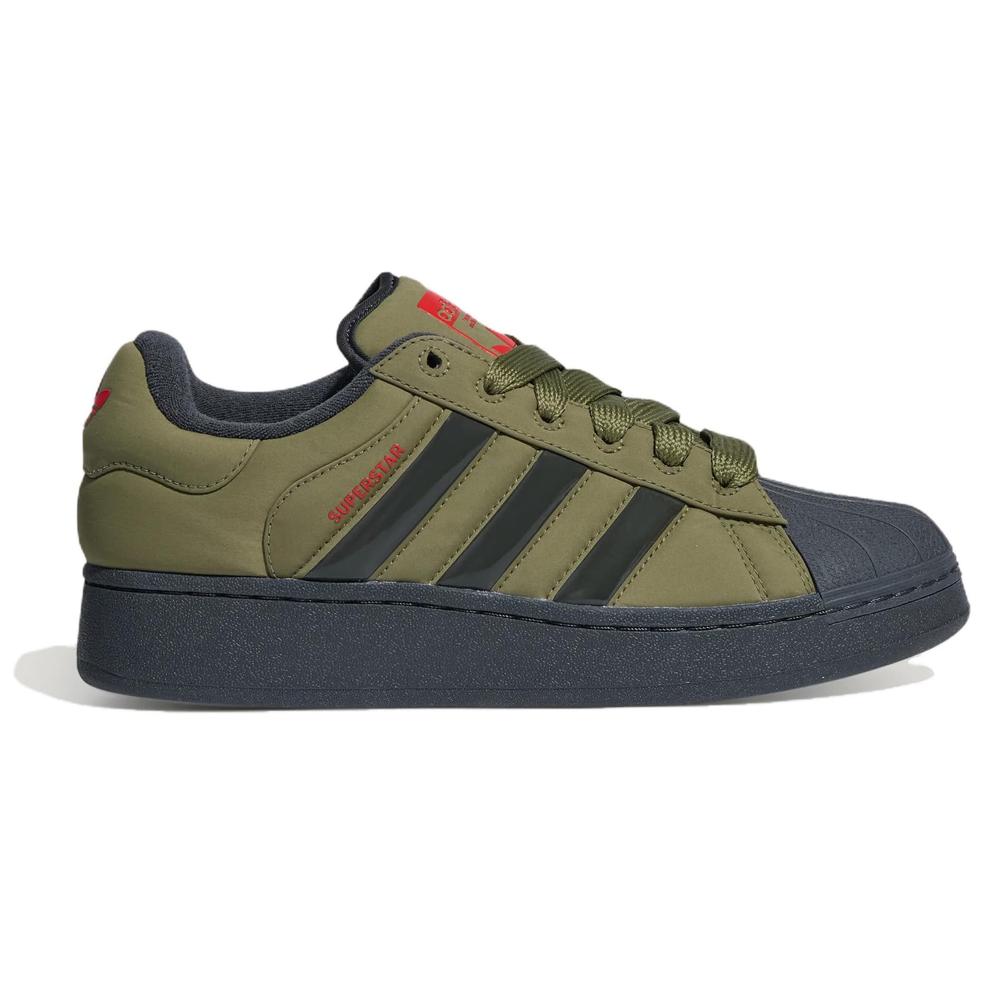 Adidas Originals SUPERSTAR XLG Lowtop Dark Olive Green