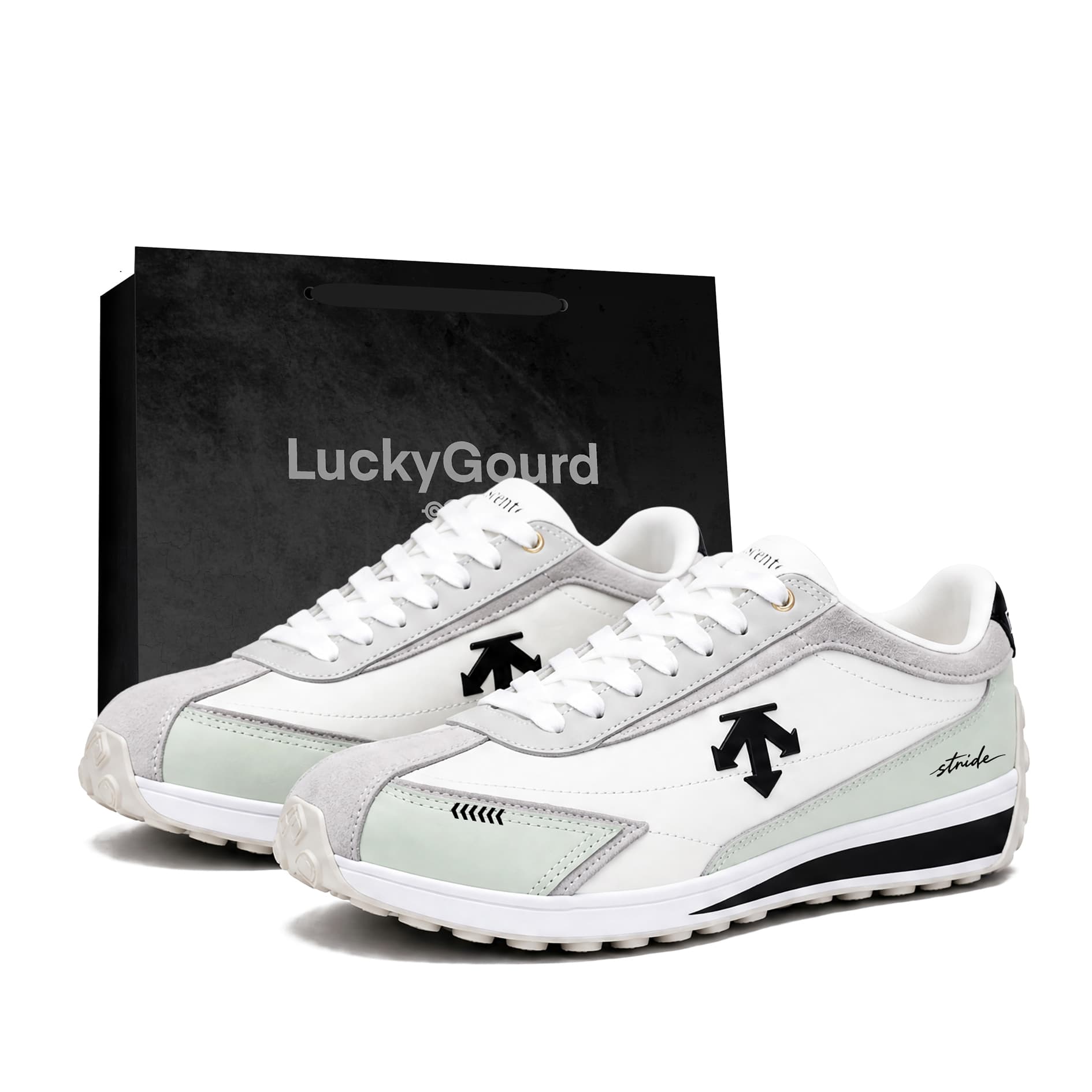 DESCENTE Cron Racer Light Grass AbrasionResistant Lightweight Lowtop