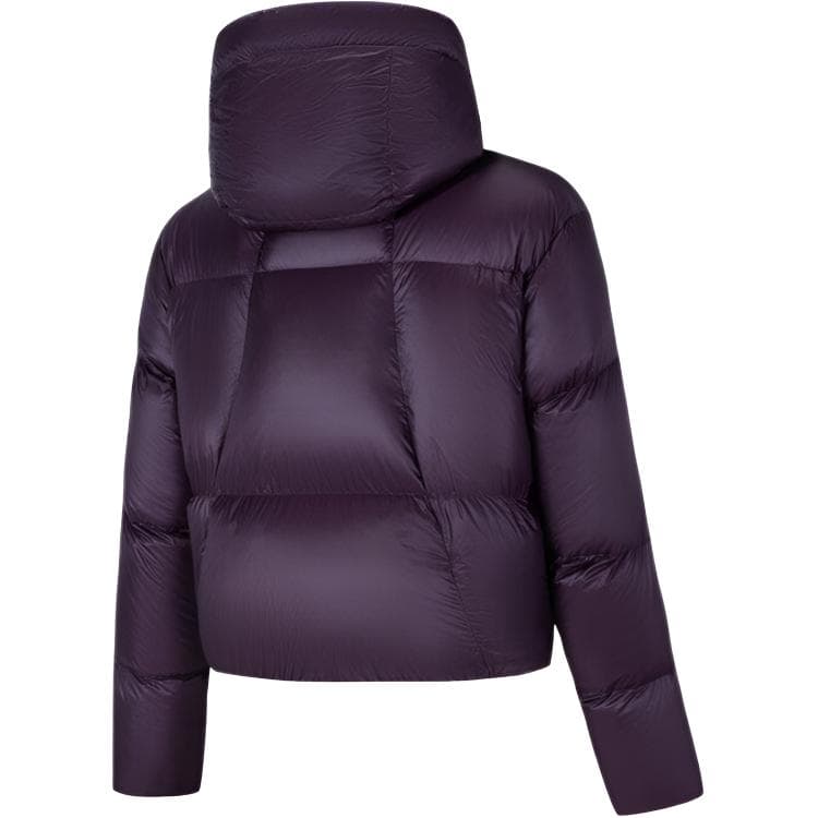 ANTA Down Jackets Begonia Pear Purple Hooded (Nondetachable) Moderate