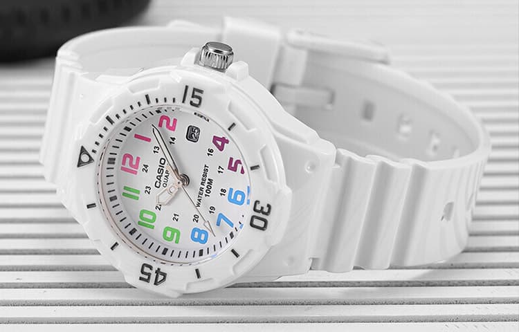 CASIO Standard Series White Watch LRW200H7B