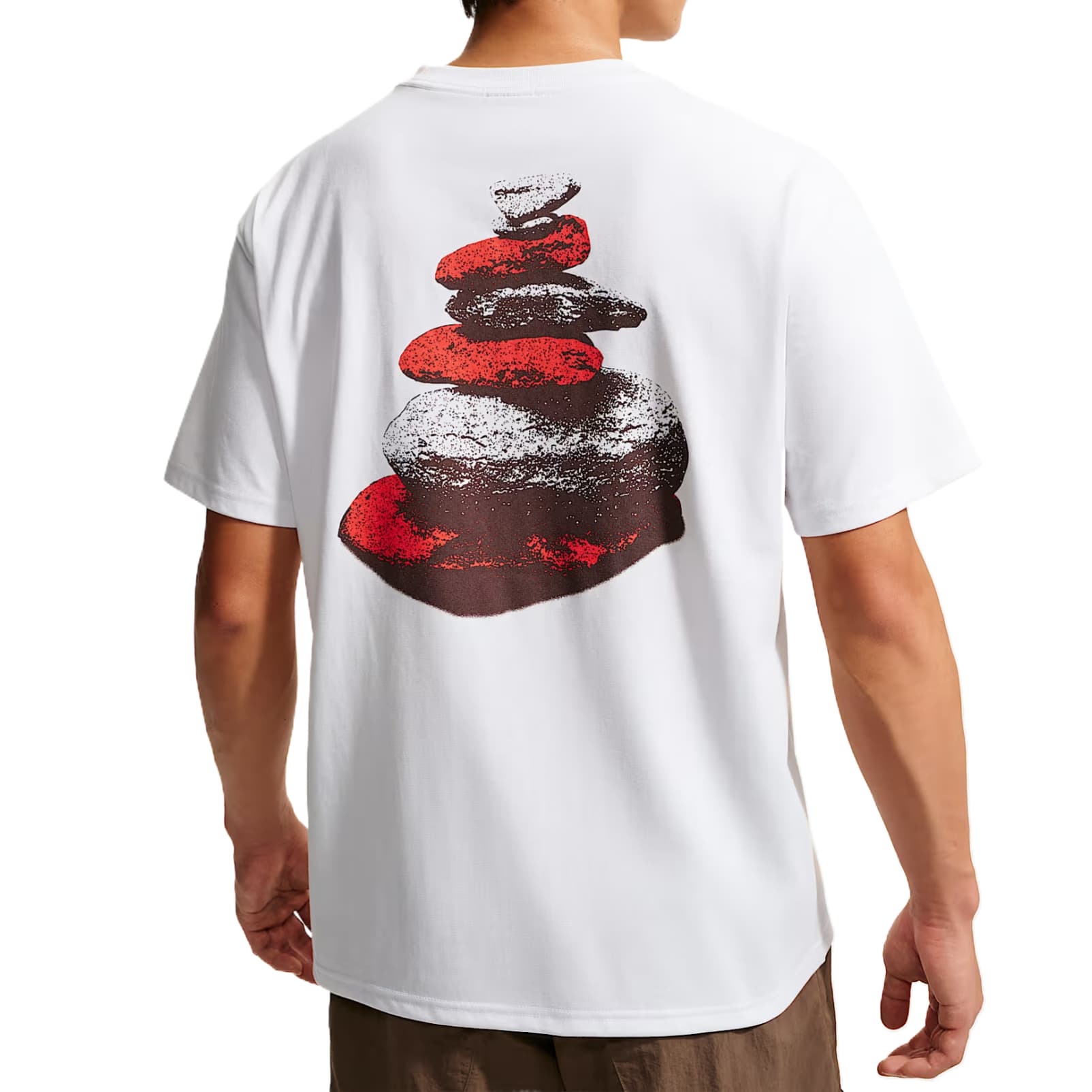 Nike ACG DRIFIT QuickDry TShirts Mountain Peak White Crew Neck Moderate