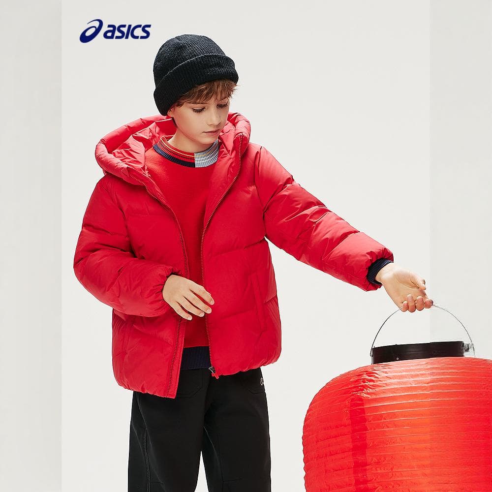 ASICS Grade School Down Jackets Hooded Moderate