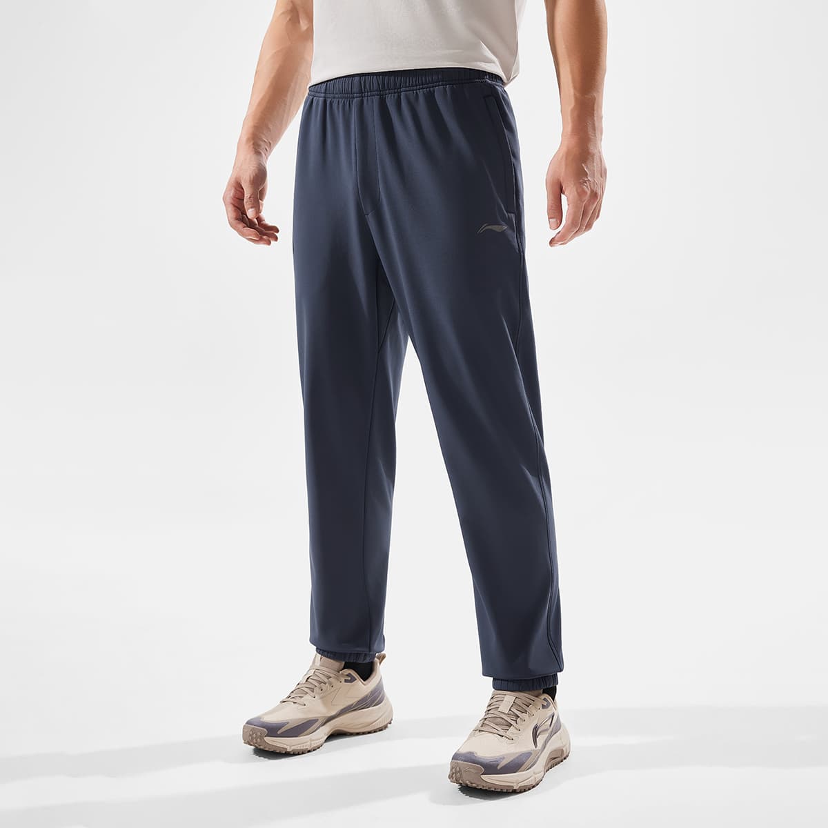 Li Ning Fitness Series Fleece Lined Thermal Minimalist Style Comfortable Versatile Sports Lace Up