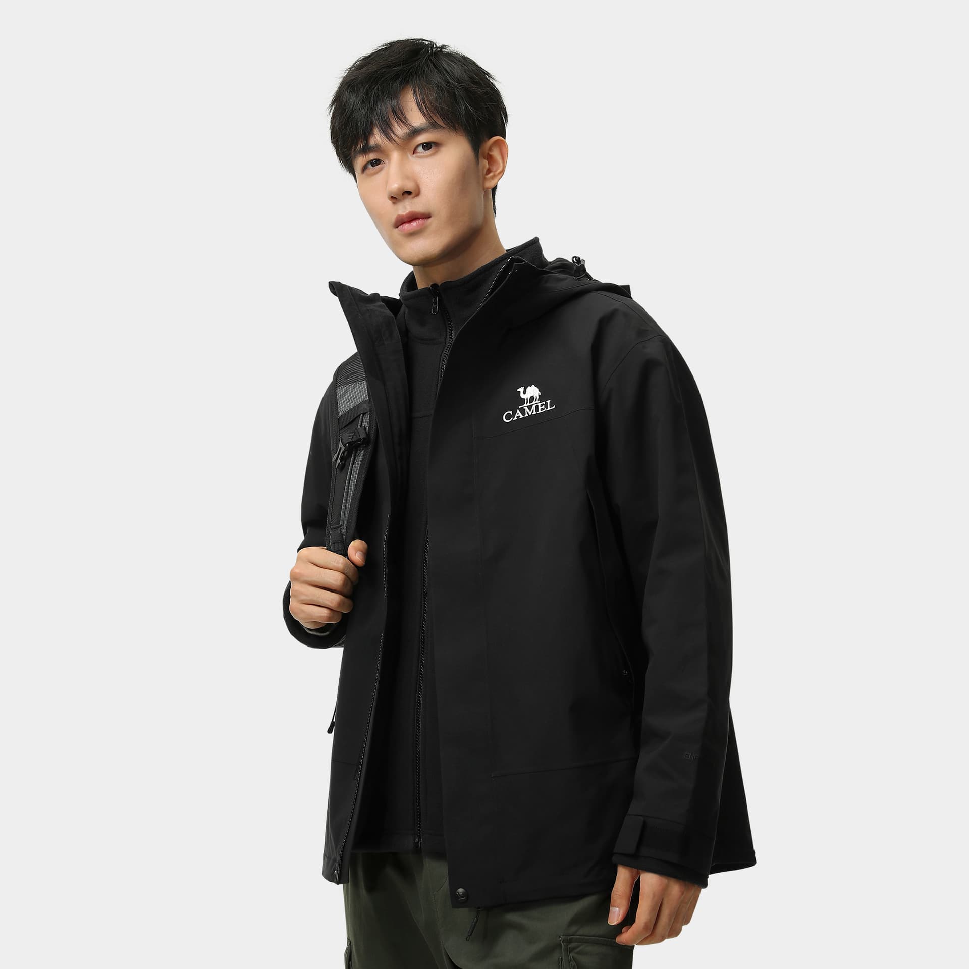 CAMEL All weather Waterproof Windproof Windbreaker Jacket