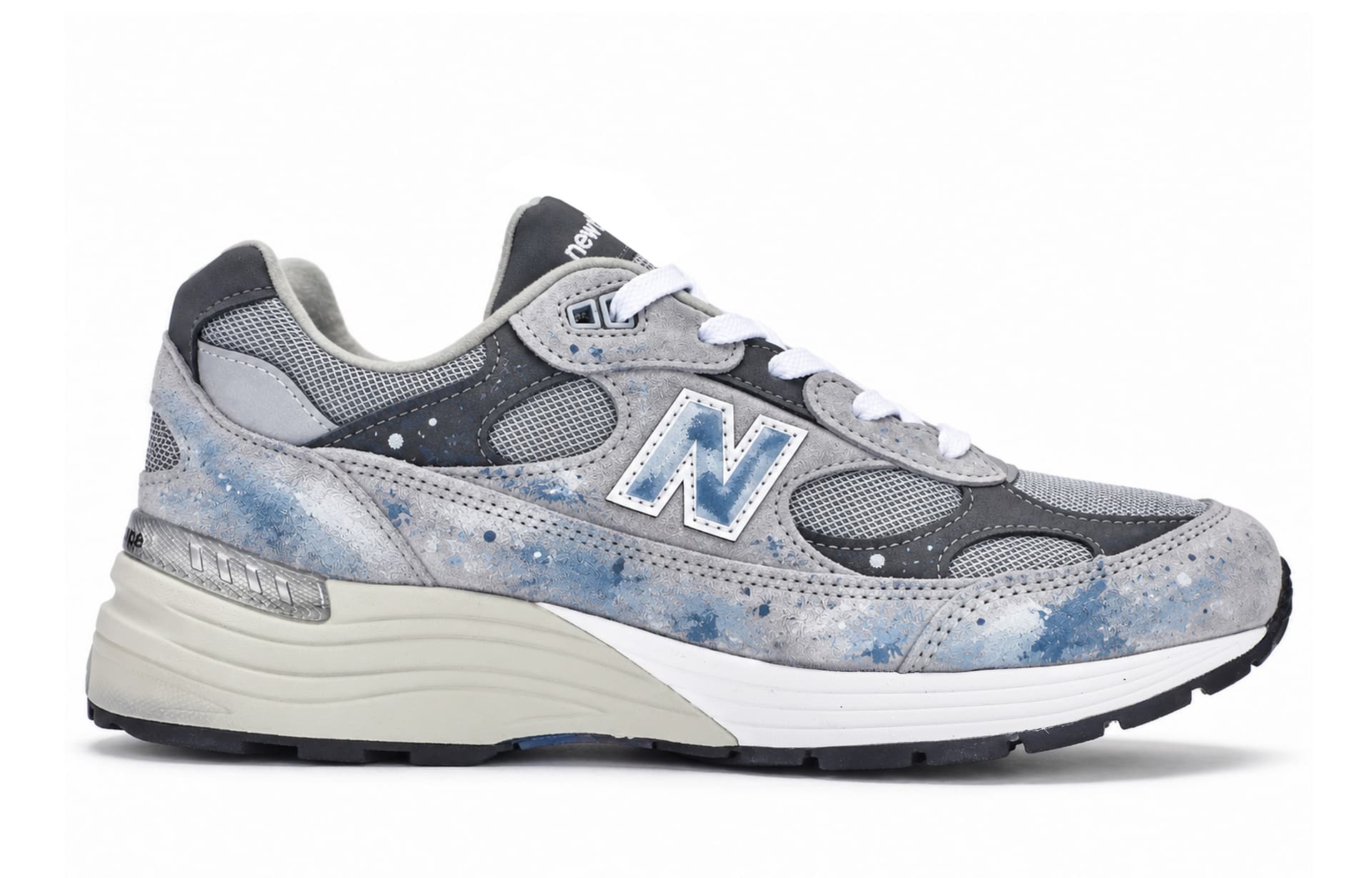 New Balance NB 992 SlipResistant Lowtop Gray White Blue