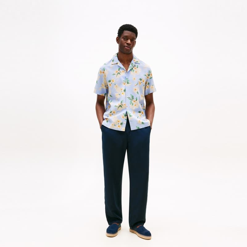 Tommy Hilfiger floralprint polo shirt