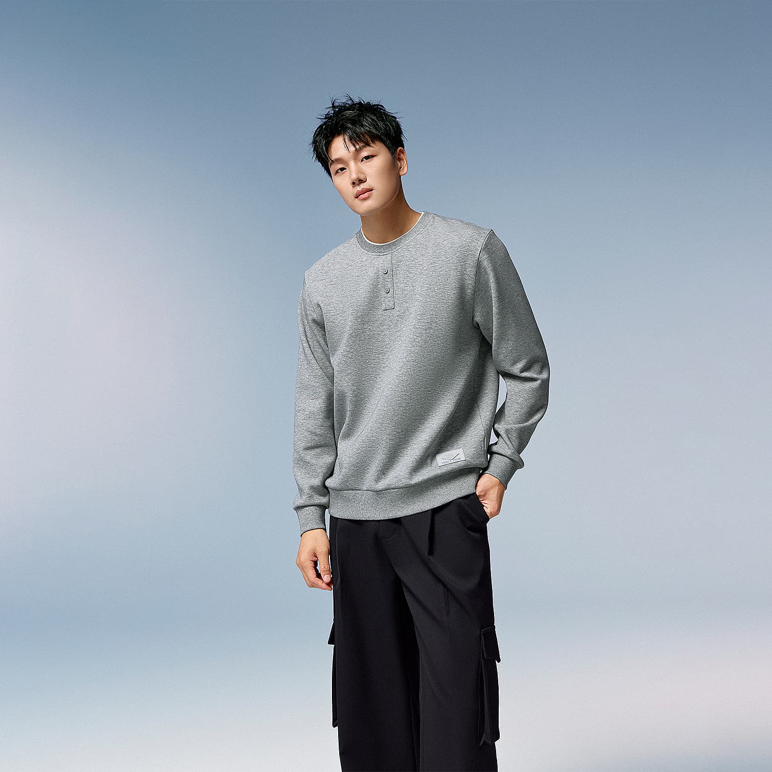HLA Sweatshirts Crew Neck Moderate Other