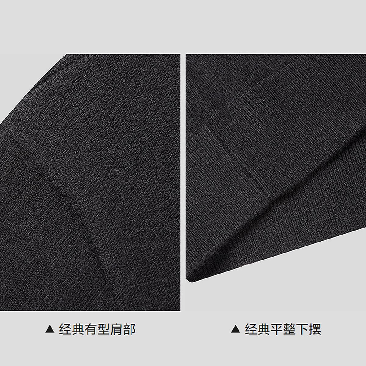 HLA Long Sleeved Knit Sweater
