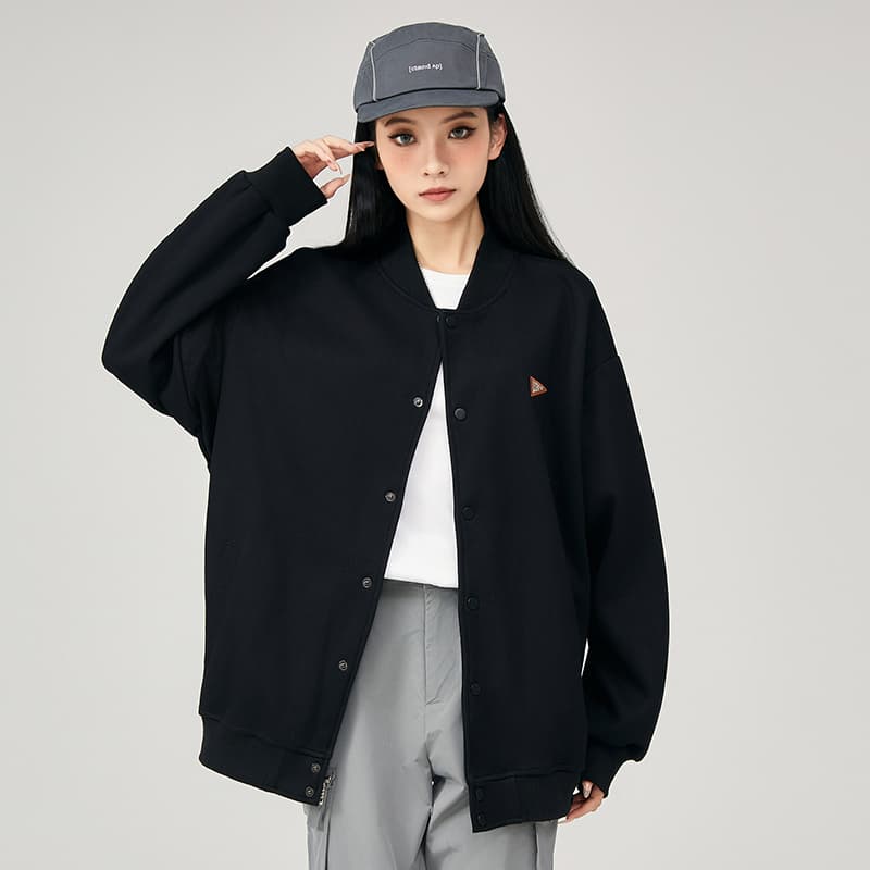 LISENPOK Baseball Jerseys Black Baseball Collar Moderate