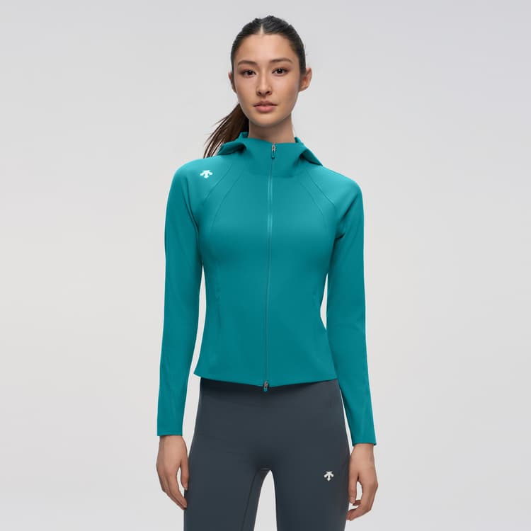 DESCENTE BODY FLEX Jackets Hooded (Nondetachable) Thin