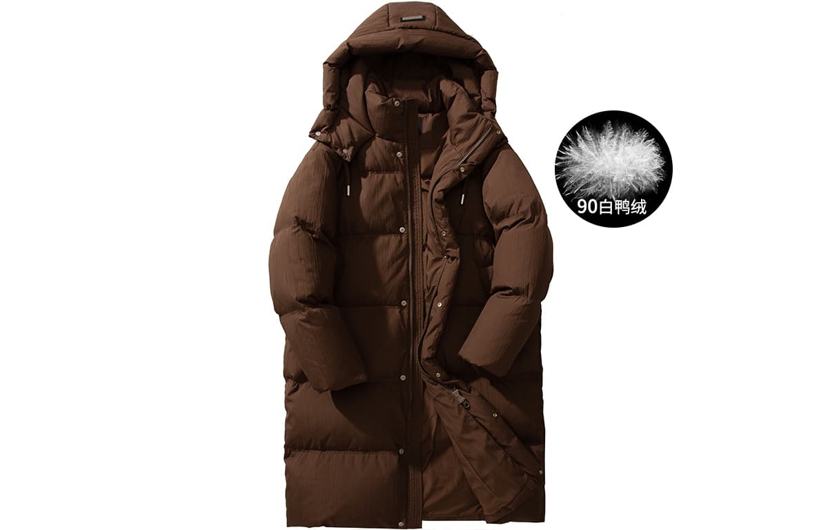 GOLFCROSS Down Jackets Hooded Thickened