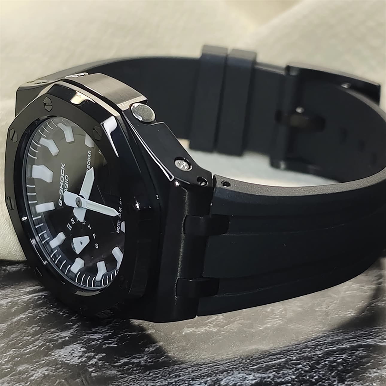 CASIO Men 44mm Black Watch