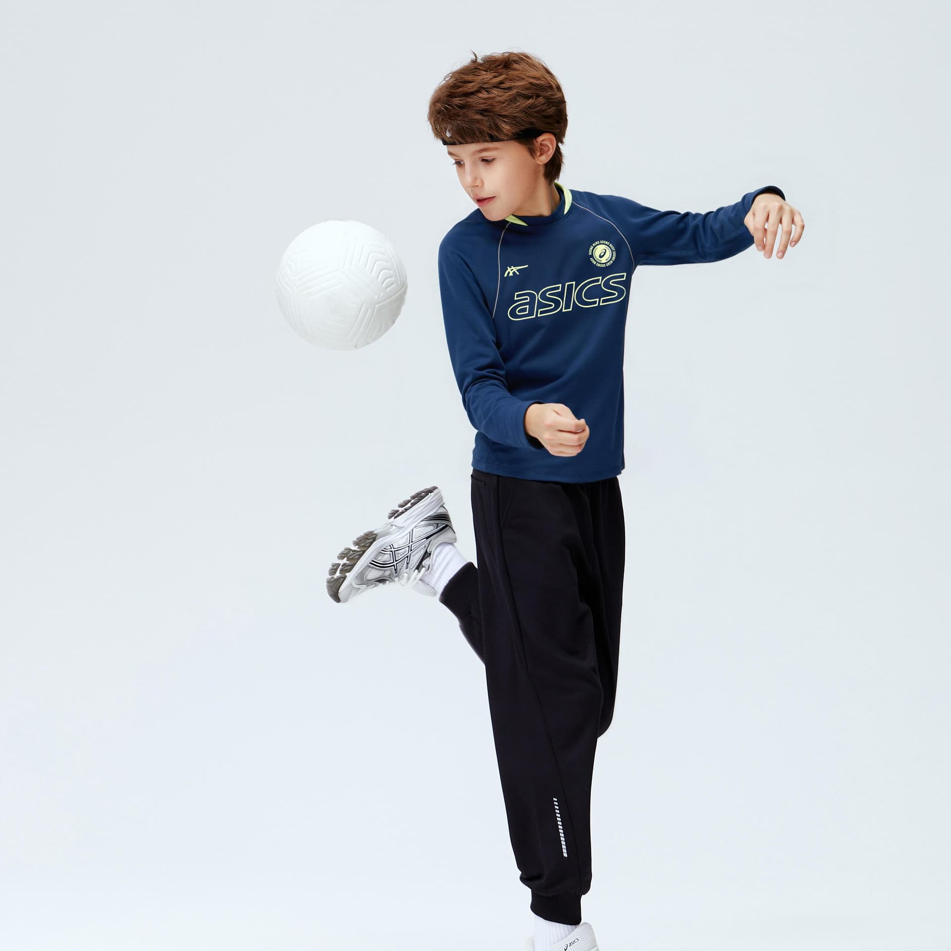 ASICS Grade School TShirts Crew Neck Thin Stretch