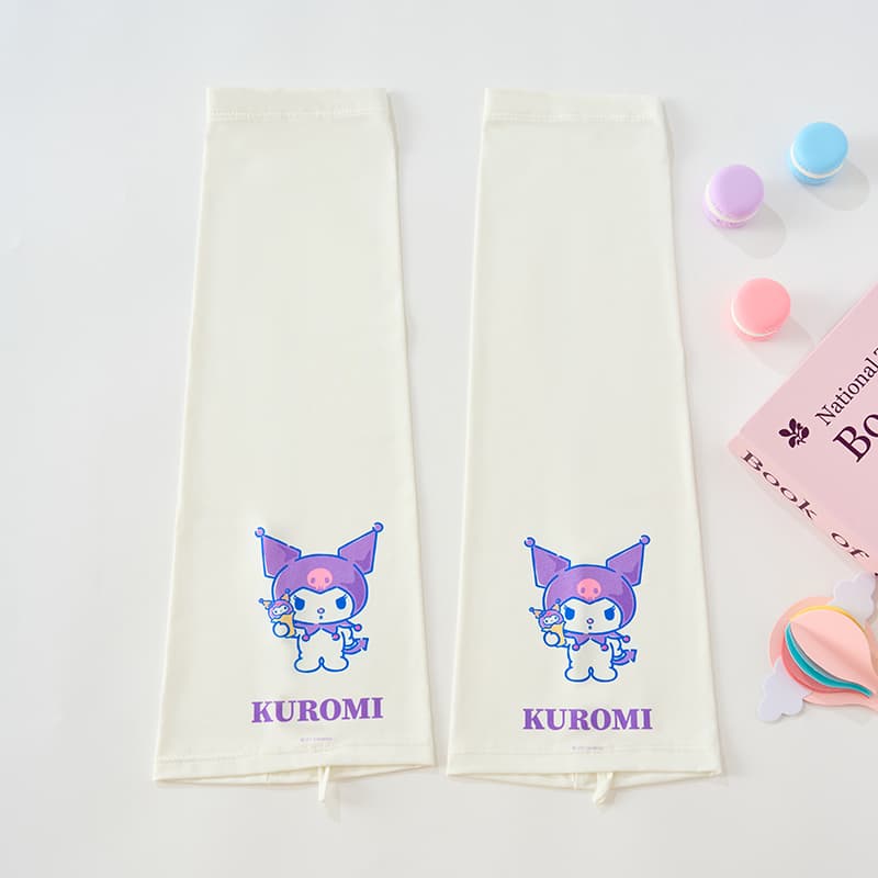 Sanrio Kuromi Polyester Sun Protection Sleeves