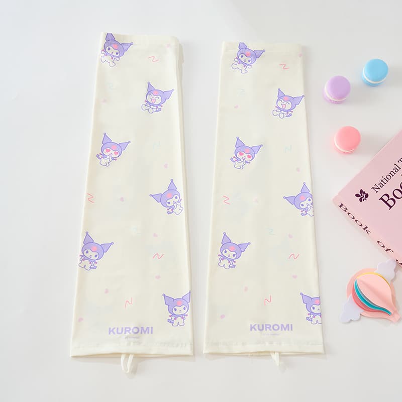 Sanrio Kuromi My Melody Polyester Sun Protection Sleeves