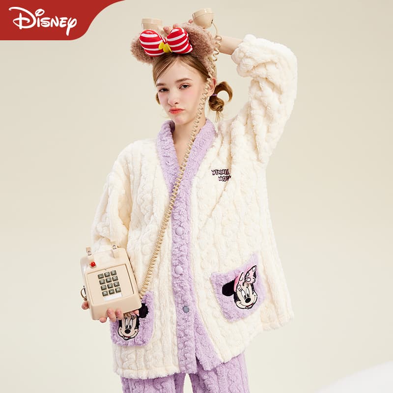 Disney Minnie Pajama Set Purple