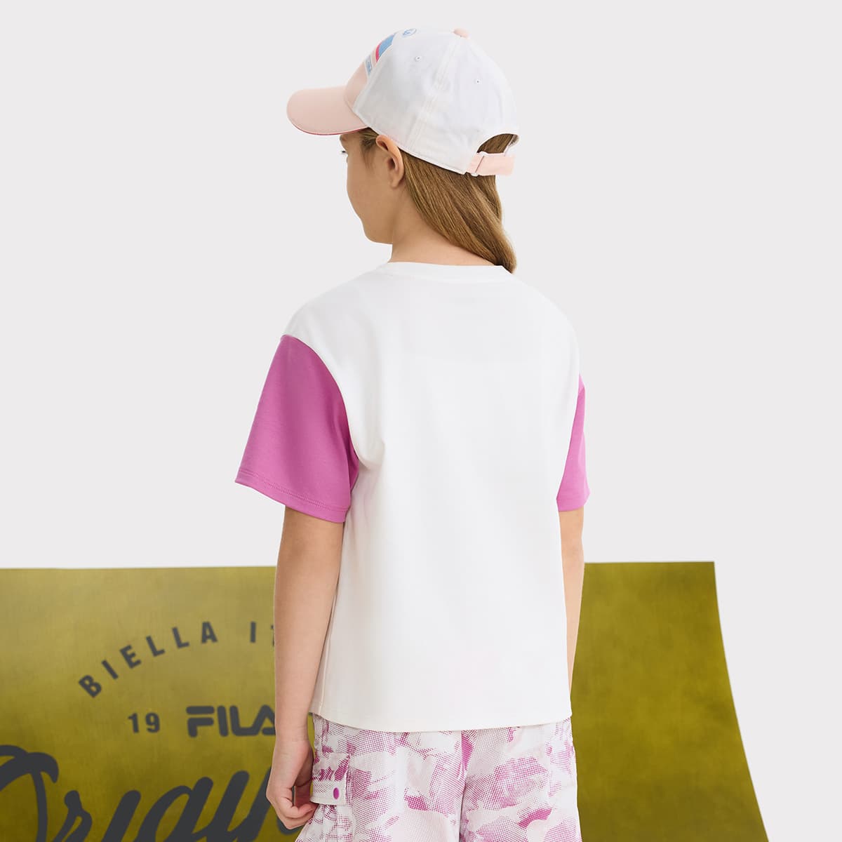 FILA T Shirt Cloud White Teenagers