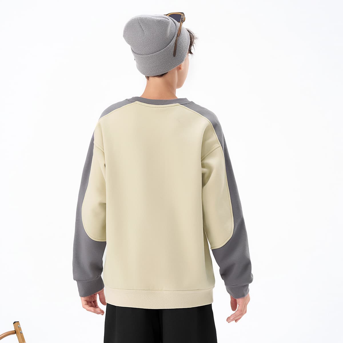 Jeep Grade School Sweatshirts Crew Neck Moderate Stretch