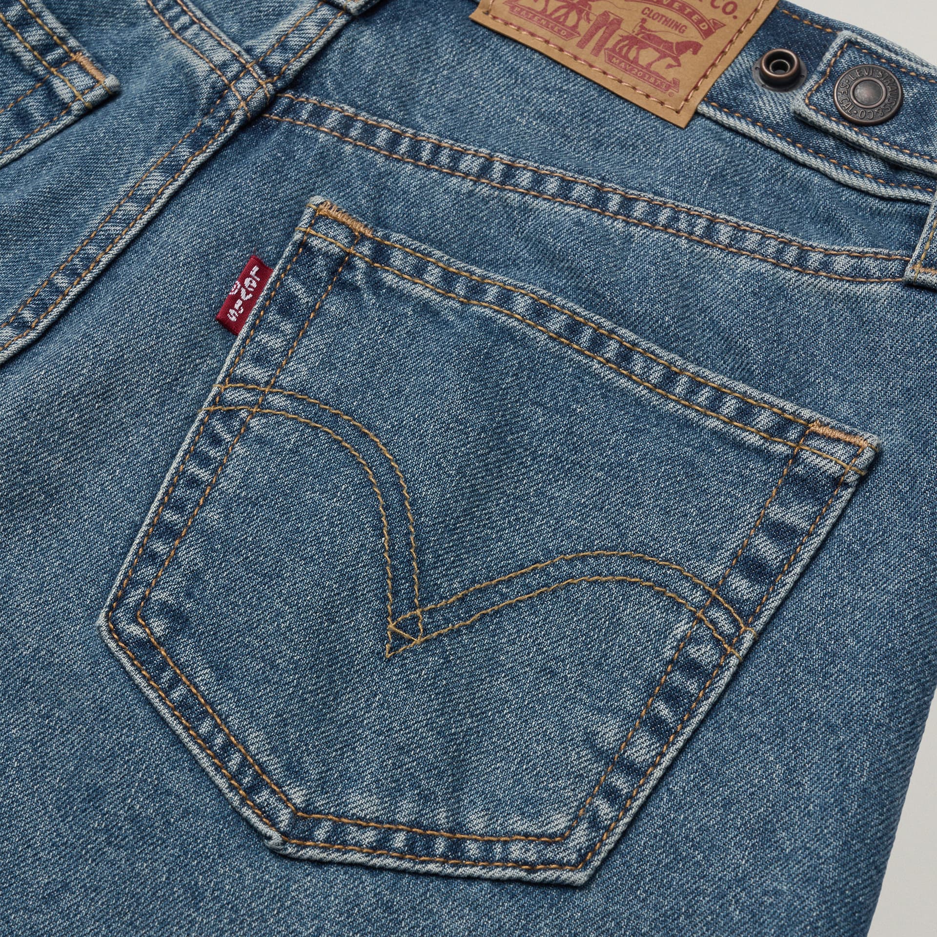 Levi's Jeans Medium Blue Moderate Straight Fit