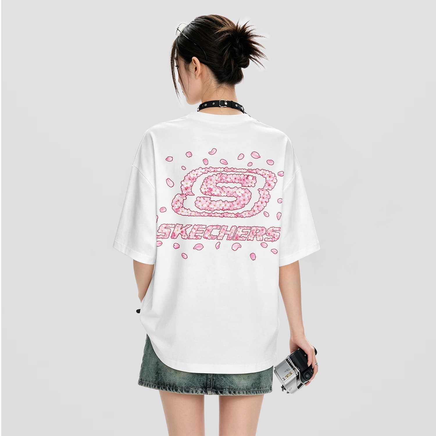 Skechers T Shirts Crew Neck Moderate Other