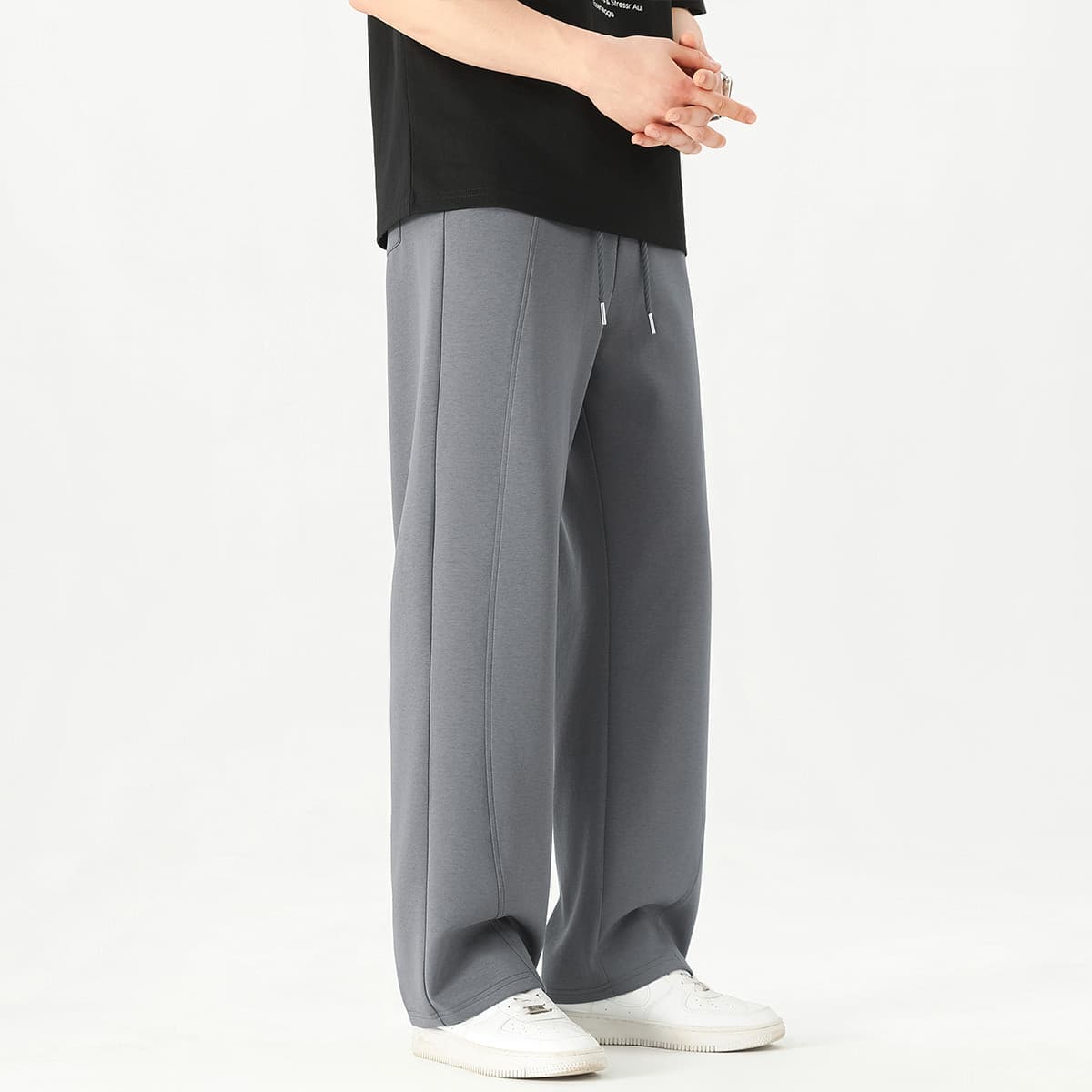 BALENO Iron Gray Moderate Wide Leg