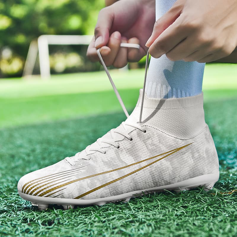 BIANSULONG FG Rubber Long Studs TF Rubber Broken Studs Soft Ground TPU Breathable