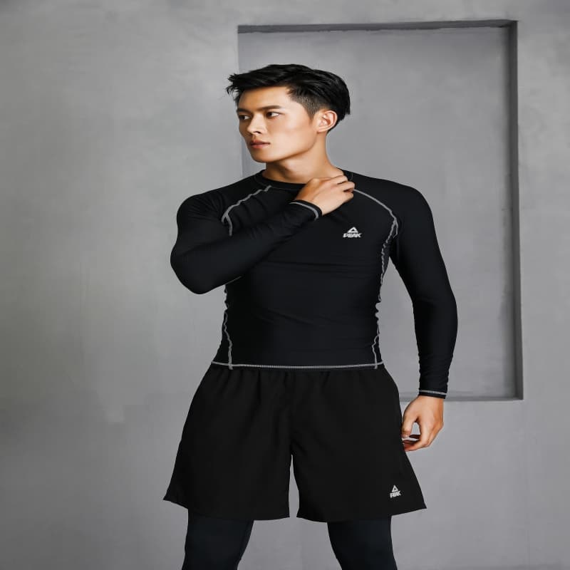 PEAK Fitness Set Four Piece Set Black