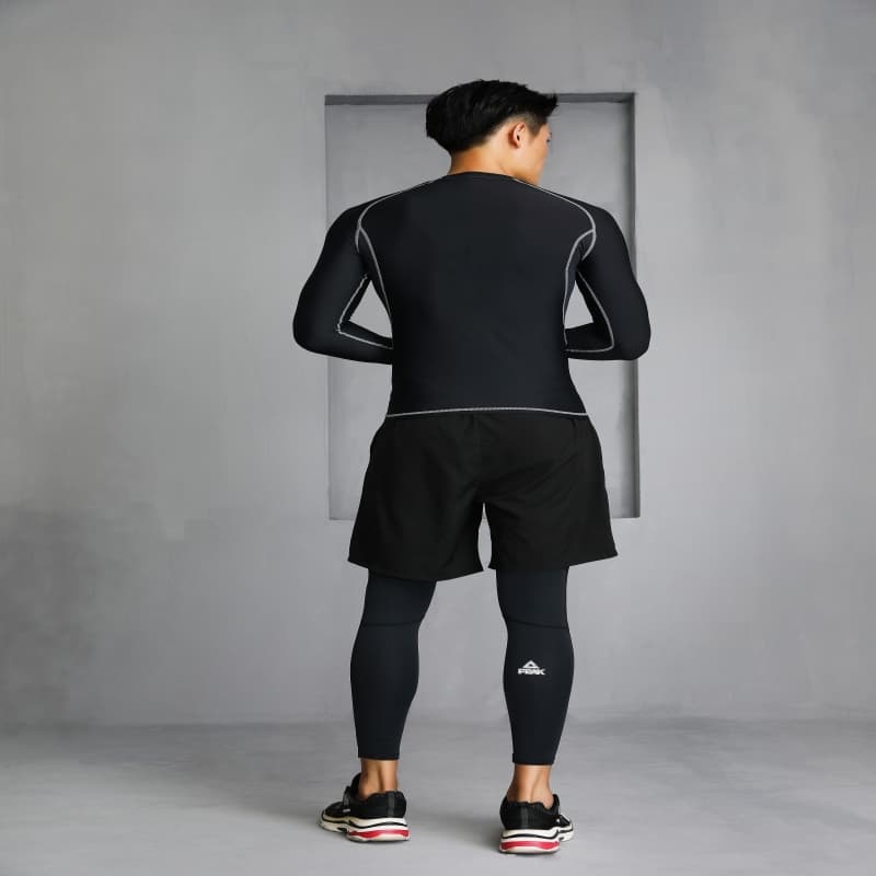 PEAK Fitness Set Four Piece Set Black