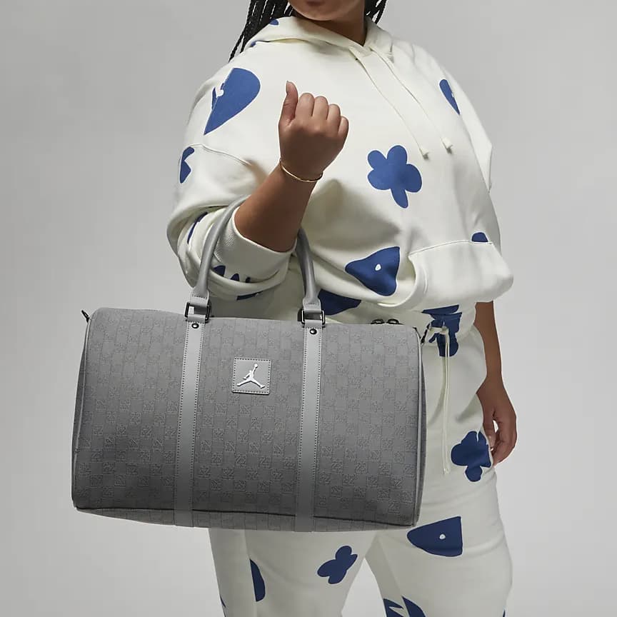 Jordan Checkerboard Jacquard Fabric Monogram Bag, Luggage Bag, Bucket Bag, Shoulder Bag