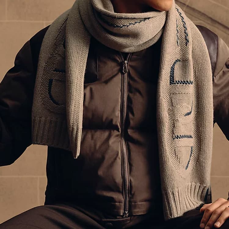 HERMES Cashmere Knit Sesame