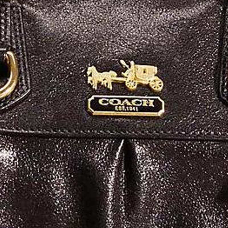 COACH Madison Shoulder Bag, Crossbody Bag, Briefcase, Handbag Large Black