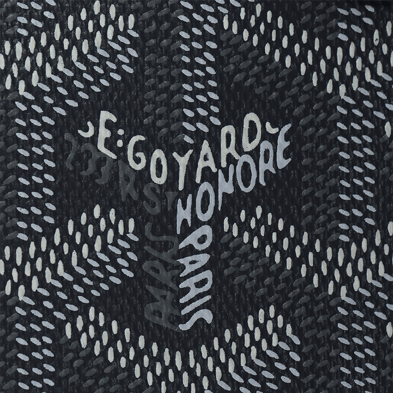 GOYARD Montmartre Canvas With Eyeglass Pouch Small Gray