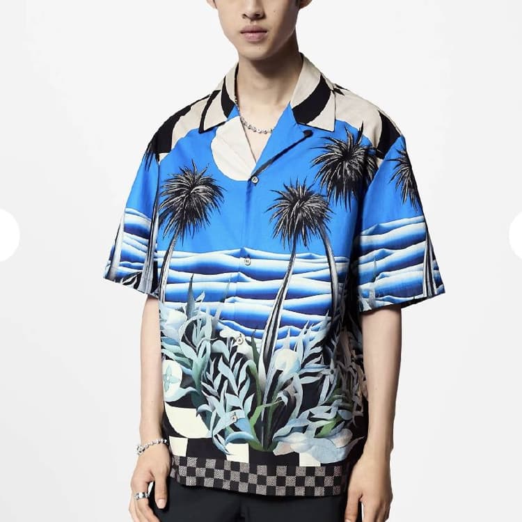 LOUIS VUITTON SS24 Shirt Blue