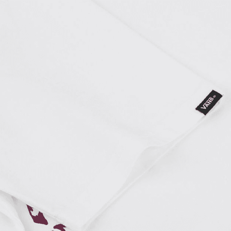 Vans 1966 T Shirts White Crew Neck Moderate Straight Fit
