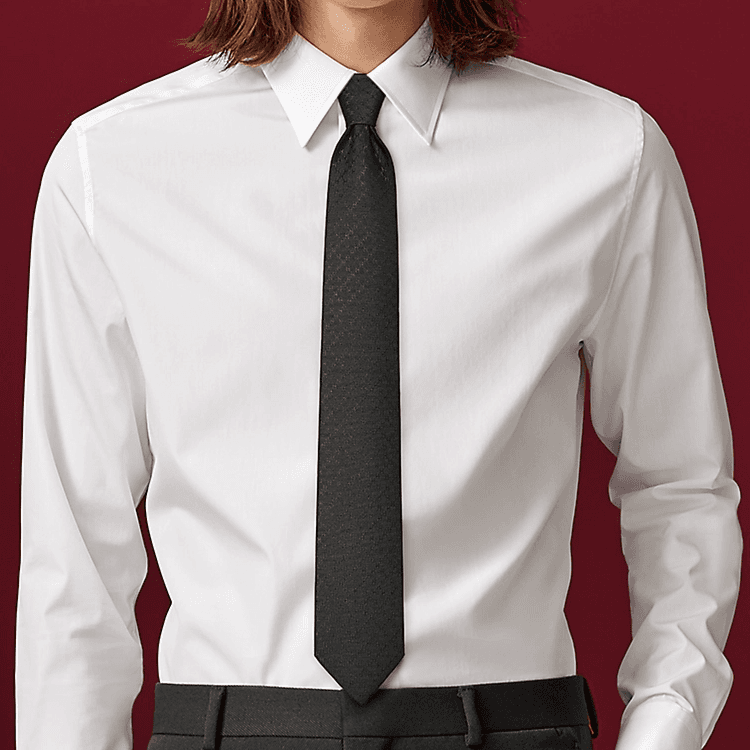 HERMES New H Jacquard Ties
