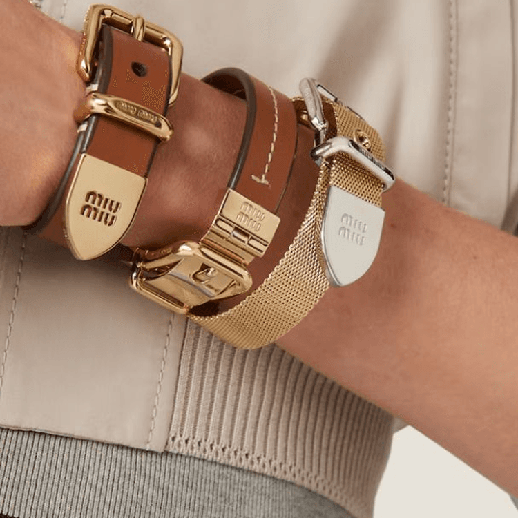 Miu Miu metal bracelet
