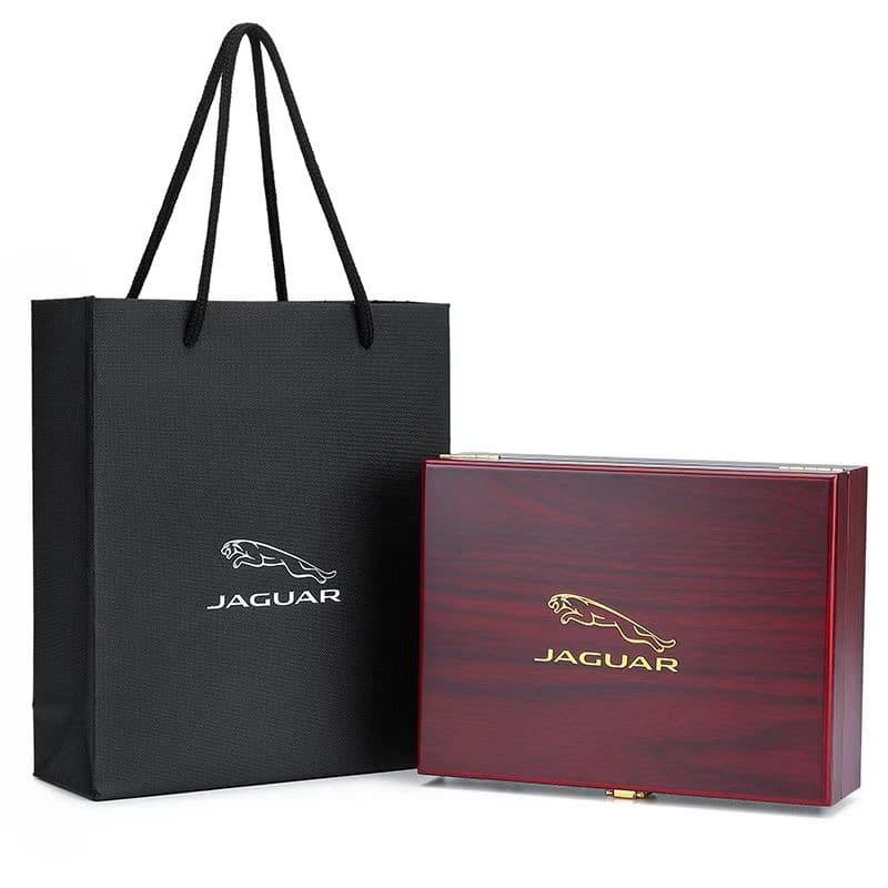 JAGUAR High End Design Automatic Buckle Business Crocodile Belt Belt Black