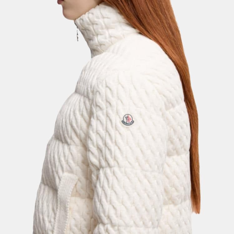 Moncler Padded Zip Up Cardigan